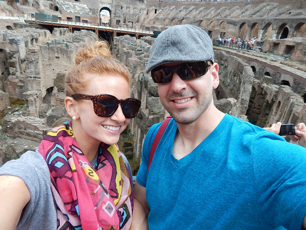 Selfie in the Coliseum