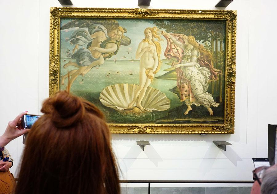 Birth of Venus Ufizzi Gallery