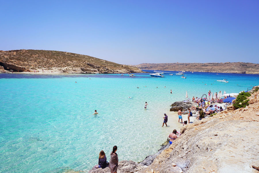 Malta Valletta Goza Comino Blue Lagoon M'dina
