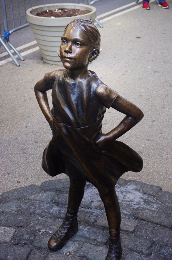 Fearless Girl Wall St